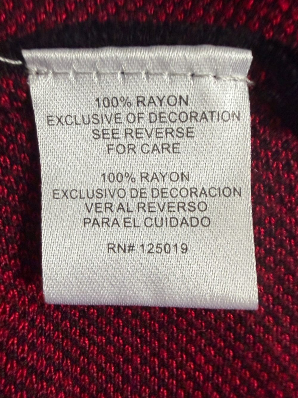 NWT JOSEPH A. Floral Rose Knit Poncho Turtleneck Sweater Sz S Red Black Gold $78 - Picture 8 of 9
